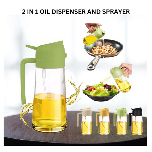 2-in-1 Oil Dispenser - 50% OFF Limited Time Only!