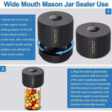 EcoSeal Mason Vacuum Jar Kit - 50% Limited Time Only!