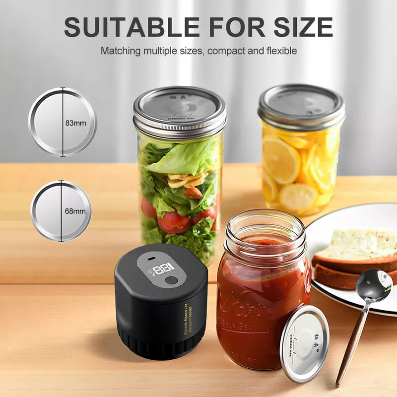 EcoSeal Mason Vacuum Jar Kit - 50% Limited Time Only!